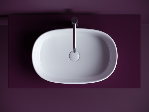 Раковина Ceramica Nova ELEMENT 56 см CN6075 накладная цвет белый - фото 5